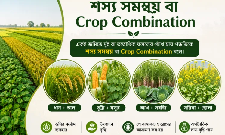 শস্য সমন্বয় বা শস্য সংযুক্তিকরণ [Crop Combination]