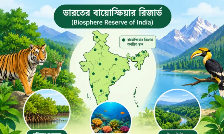 ভারতের বায়োস্ফিয়ার রিজার্ভ (Biosphere Reserve of India)