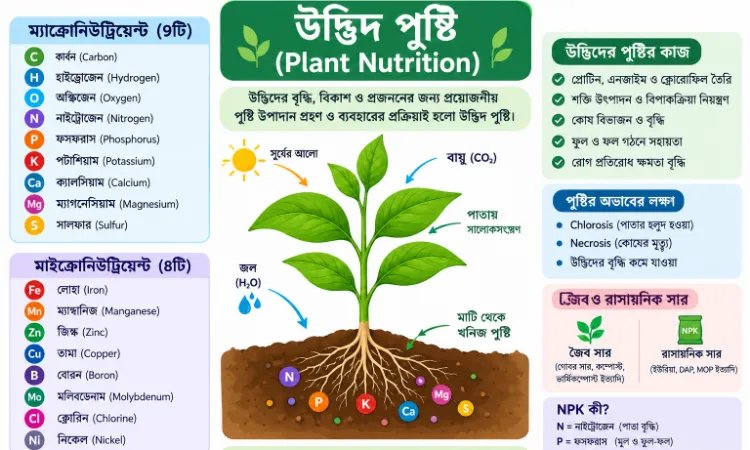 উদ্ভিদ পুষ্টি (Plant Nutrition) 